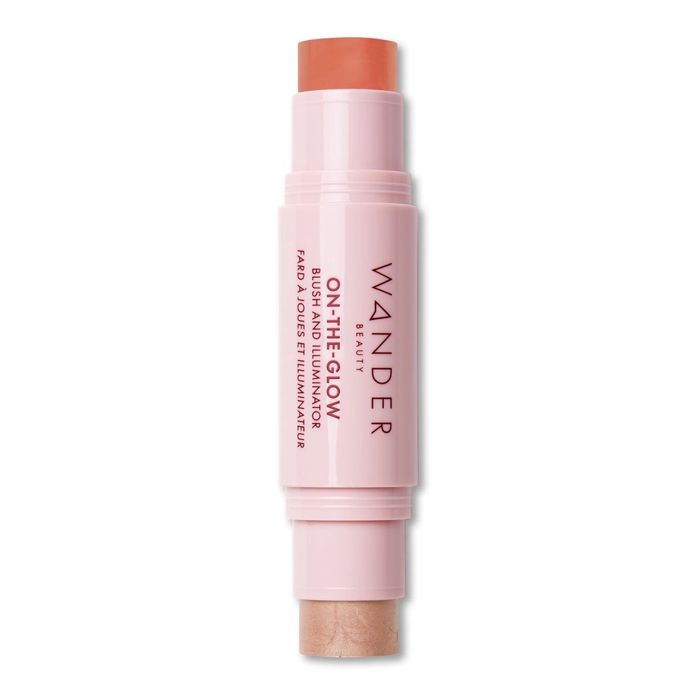 Wander On-the-Glow Blush and Illuminator - Sienna Sunset - Nude Glow